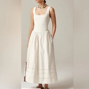 NWT Jcrew Mixy drop waist dress